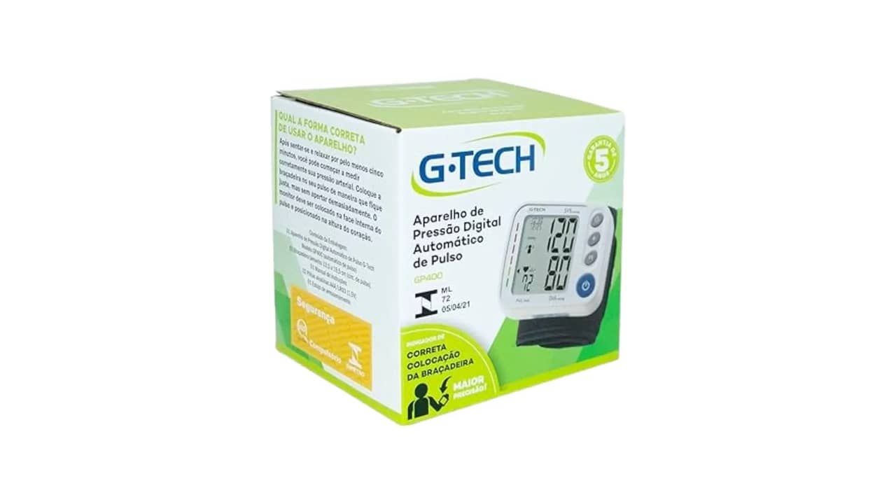 Melhor Aparelho de Pressão Digital de Pulso com Sensor 3D