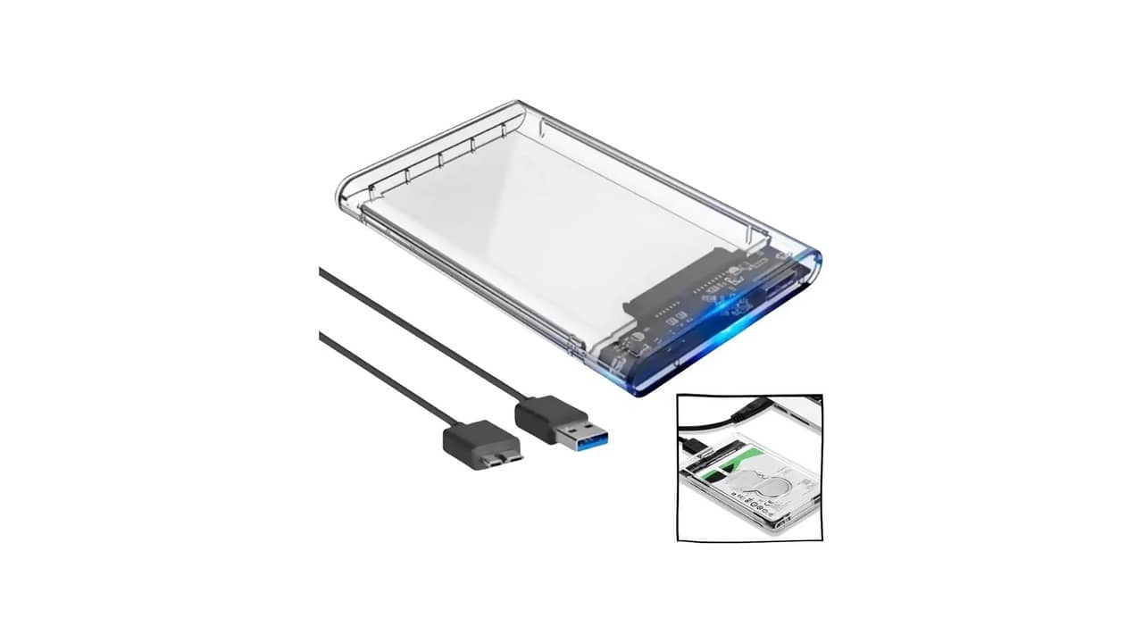 Melhor Case para Hd Externo: Transparente e de Alta Velocidade