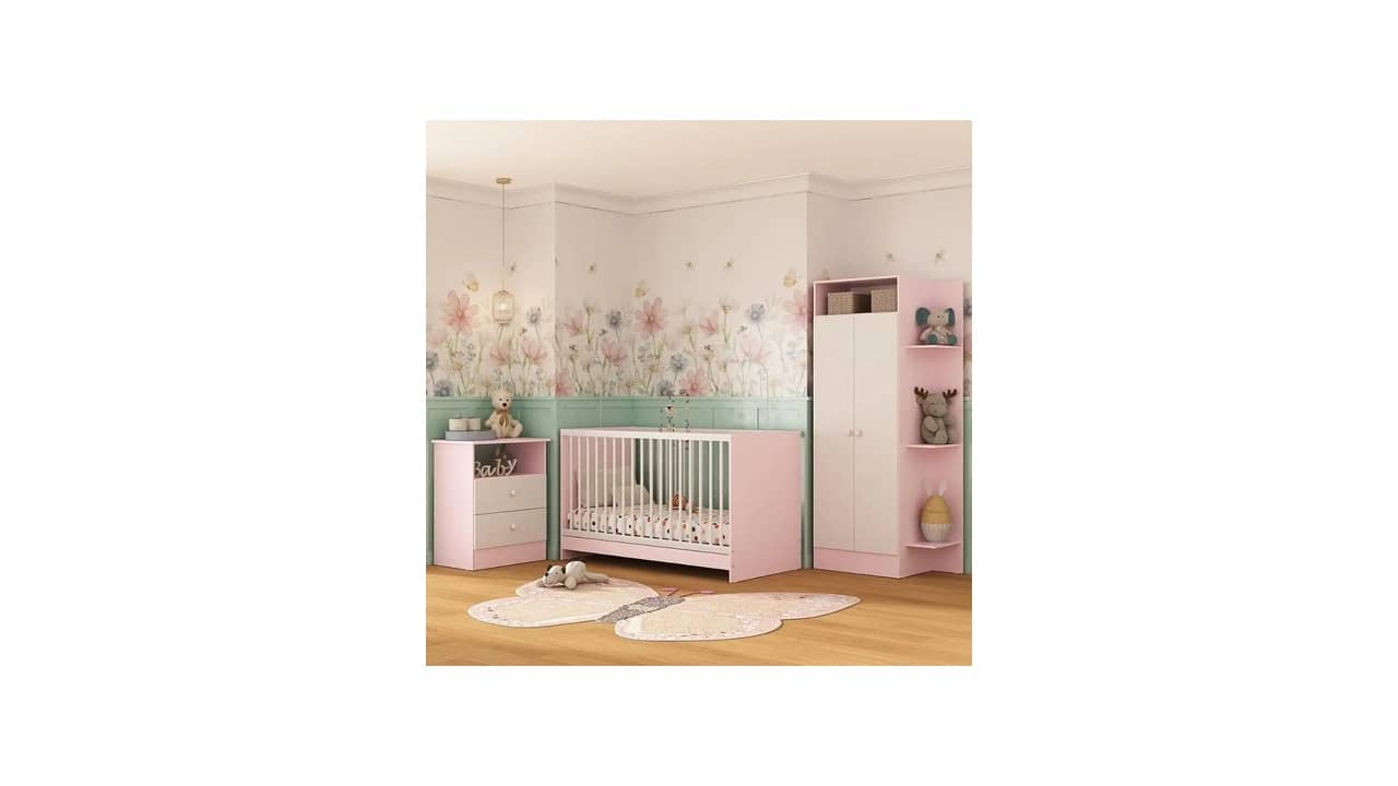 Melhor Jogo de Quarto de Bebê: Design Moderno e Durável