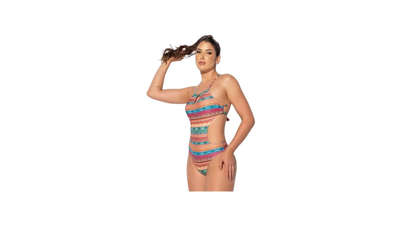Melhor Maiô Engana Mamãe: Decote Cavado e Estampados
