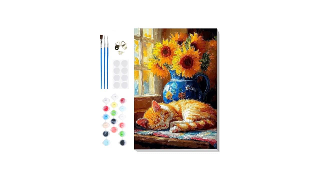 Melhor Pintura por Número: Qual Arte DIY É a Mais Relaxante?