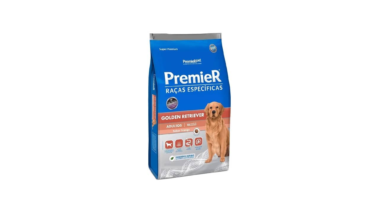 Melhor Ração para Golden Retriever: Análise de 10 Formulas Específicas