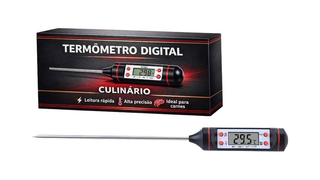 Melhor Termômetro Culinário: Alta Precisão e Uso Profissional