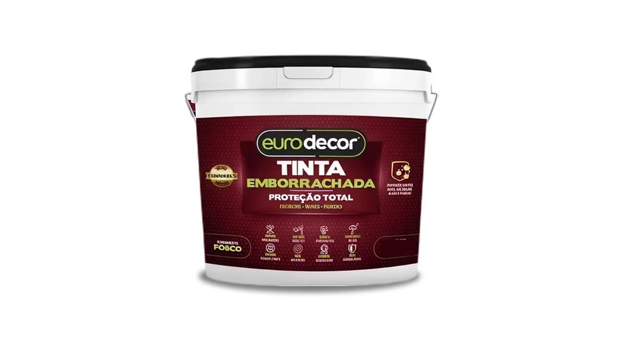 Melhor Tinta Emborrachada: Acabamento Fosco e Impermeabilidade