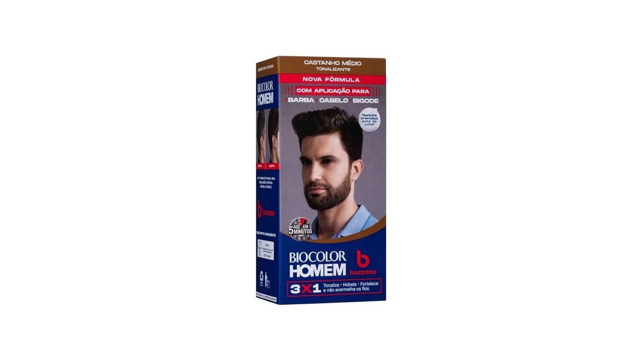 Melhor Tinta para Cabelo Masculino: 10 Cores e Tecnologias Analisadas